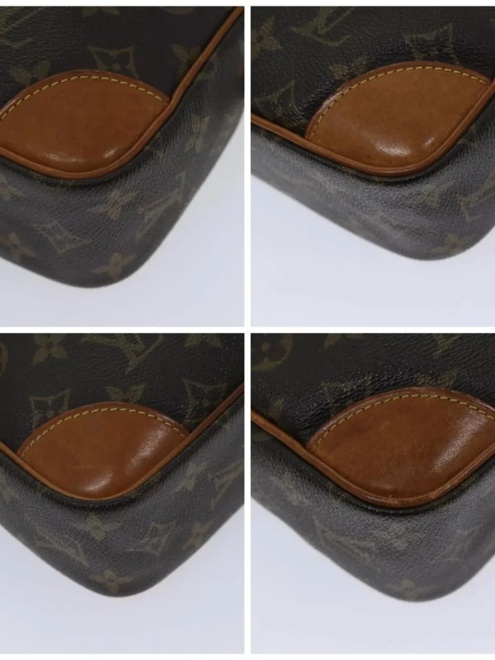 LOUIS VUITTON Monogram Compiegne 28 Clutch Bag M51845 LV Auth